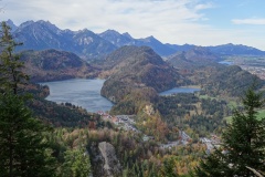 Hohenschwangau-mit-Alpsee-Schwansee-Weißensee